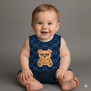 Conjunto Fofo e fresquinho para Bebê Menino – Regata de bebê