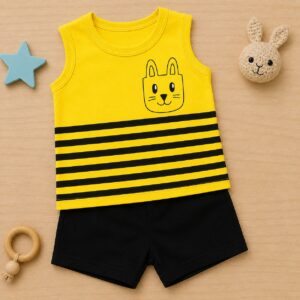 Alternative view of Conjunto Regata para bebê menino fofo verão estiloso