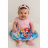 Vestido temático de bebê menina roupa temática para foto book mesversario new book