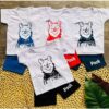 Conjunto para Bebê menino Estiloso Verão Calor
