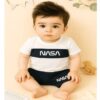 Conjunto infantil menino camiseta + short calor estilo mauricinho boyzinho