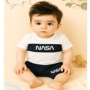 Conjunto infantil menino camiseta + short calor estilo mauricinho boyzinho