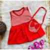 Vermelho Listras