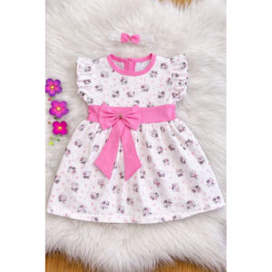 Vestido de bebê menina festa luxo 3 a  7 meses