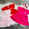Vestido + bolsinha para bebe look blogueirinha Sua bebê Linda em Qualquer Ocasião 🌸
