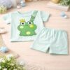 Conjunto Menino Bebê Sapo Principe Fashion