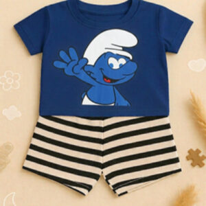 Alternative view of Conjunto infantil para bebê menino estiloso roupa de bebê menino