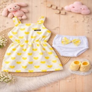 Alternative view of Vestido de bebê menina + calcinha Estampas Coloridas fofas Princesas