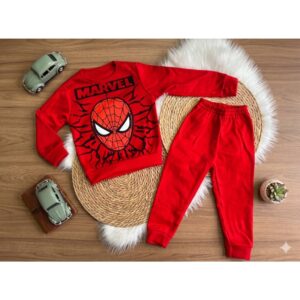 Conjunto de Frio Infantil Menino Herois Vingadores Premium Presonagens Fofos