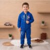 Conjunto de Zíper com capuz e Calça Moletom Menino Personagem