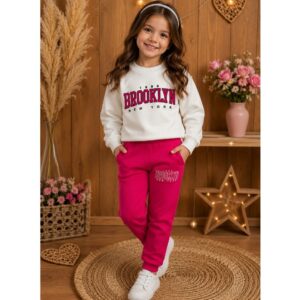 Alternative view of Conjunto de Frio Infantil Blusa de Frio e Calça Outono/Inverno Casual Premium