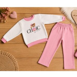 Alternative view of Conjunto Infantil Menina Ursinha Chic Blogueirinha Premium