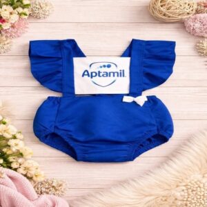Romper temático mesversário aptamil estiloso