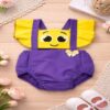 Romper de menina mesversário fofo e delicado