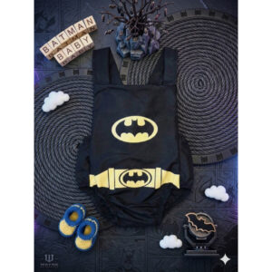 Body Bebê Menino Super Herói Fantasia Batman
