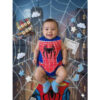Body Bebê Menino Super Herói Fantasia Homem - Aranha