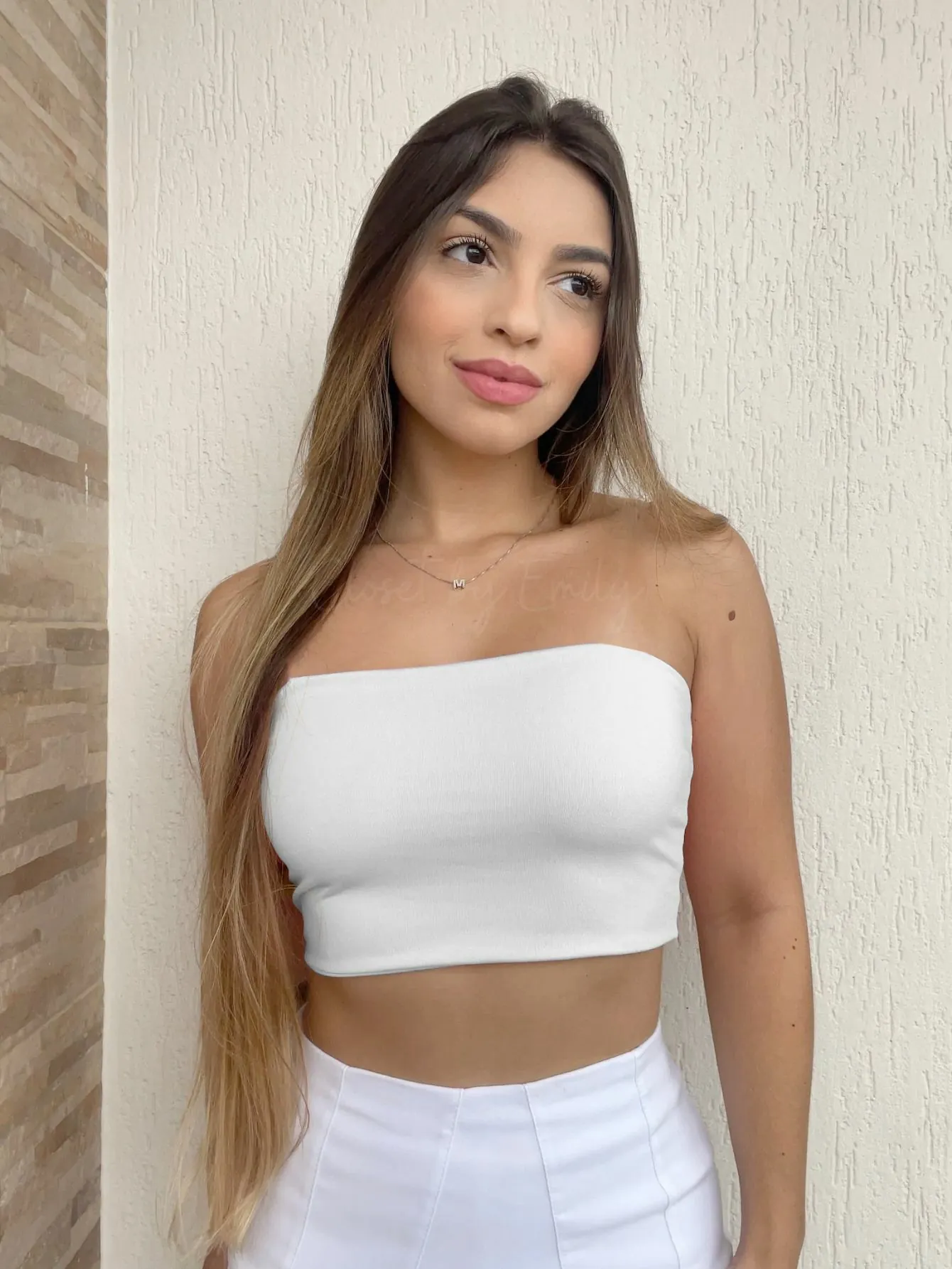 Top Faixa Suplex Branco