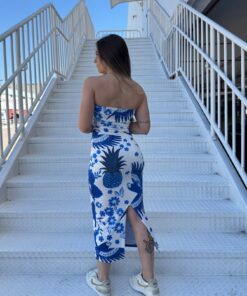 Vestido Tropical Midi Tomara que Caia - Imagem 4