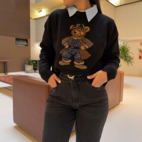 Tricot mousse urso