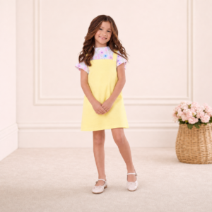 Vestido + Camisa de menina Fashion Estilo Blogueirinha