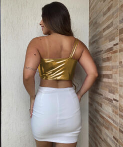 Cropped metalizado recortes carnaval - Imagem 10