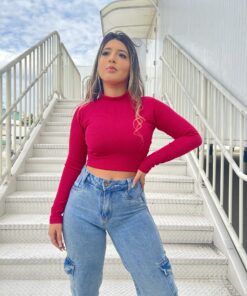 Alternative view of Cropped Stacy Básico