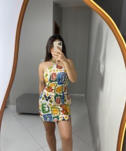 Vestido Mykonos estampado - Imagem 6