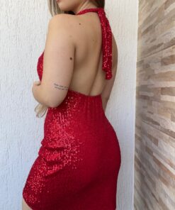 Vestido Paetê Frente Única - Imagem 10