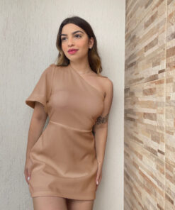 Vestido Alfaiataria Manga Única - Imagem 5