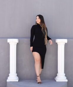 Vestido Mia Com Fenda Frontal - Imagem 4