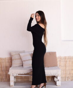 Vestido Nora Tomara Que Caia Preto - Imagem 8