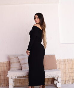 Vestido Nora Tomara Que Caia Preto - Imagem 10
