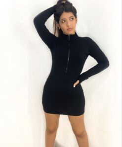 Alternative view of Vestido Kylie Preto