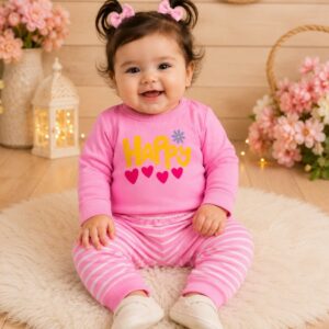 Alternative view of Conjunto Inverno Infantil Menna Bebê Menina Happy