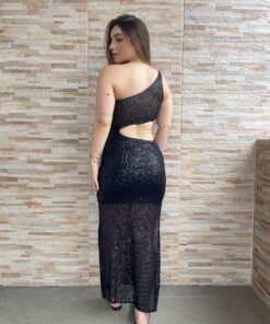 Vestido Midi Paetê - Imagem 11