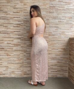 Vestido Midi Paetê - Imagem 5