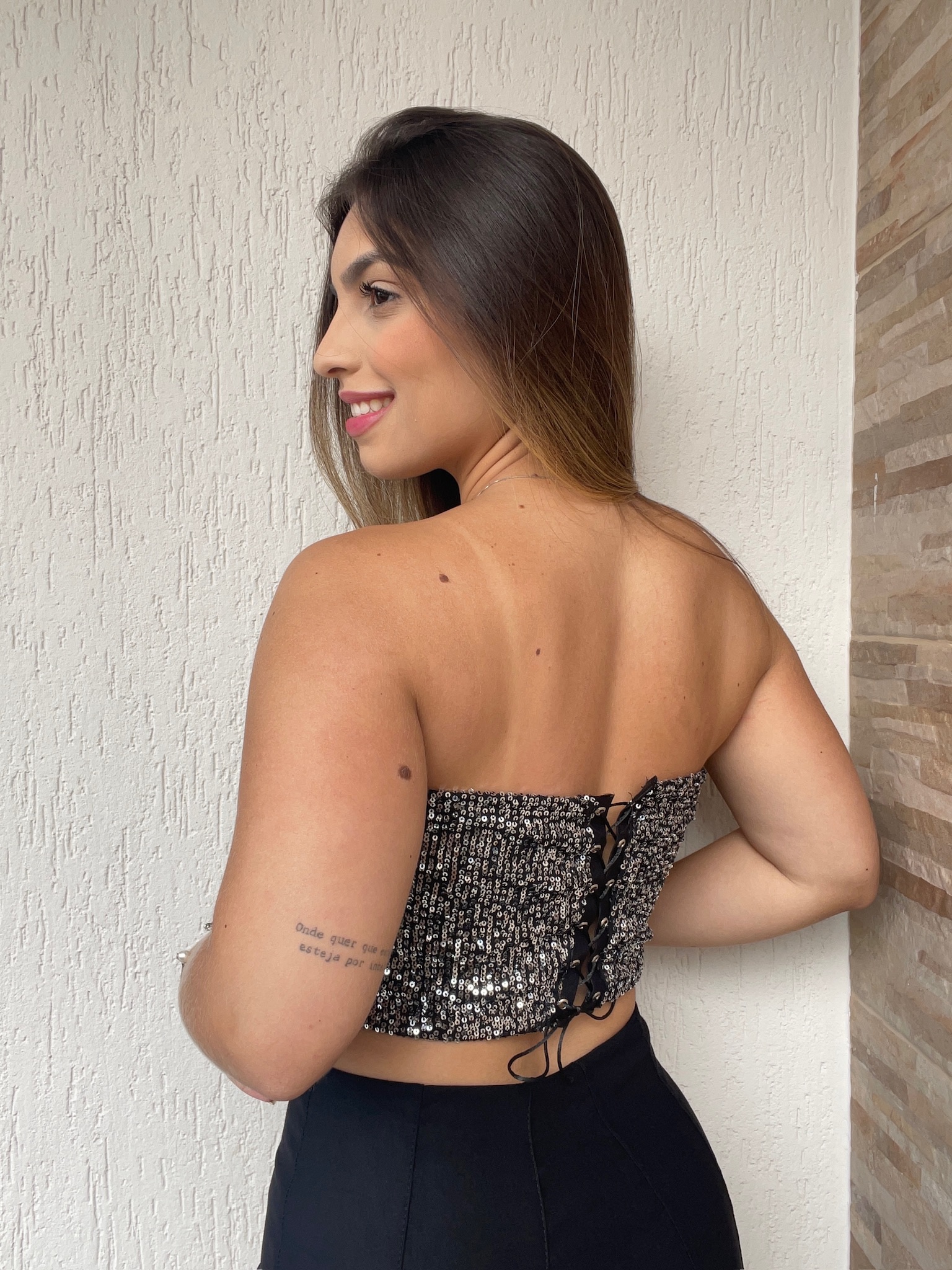 Corselet Anahi Paetê - Imagem 4