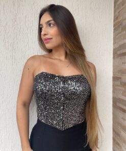 Alternative view of Corselet Anahi Paetê