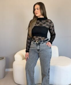 Body renda francesa - Imagem 4