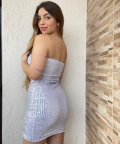Vestido Paetê Tomara Que Caia - Imagem 5