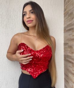 Corset Gabi Paetê - Imagem 3