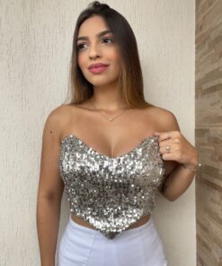 Corset Gabi Paetê - Imagem 4