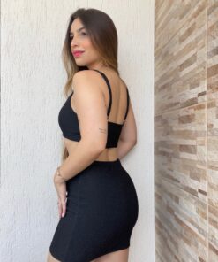 Vestido Shine Com Recortes - Imagem 6
