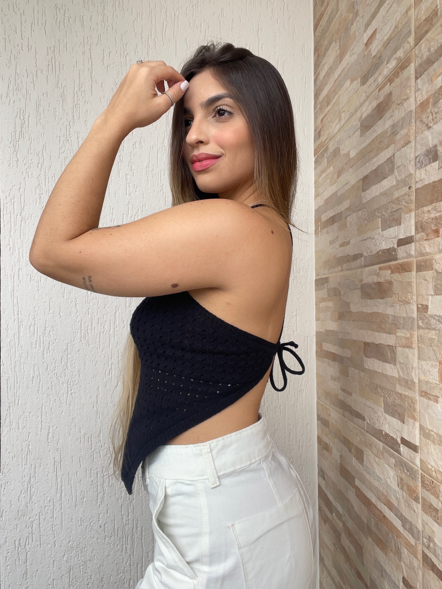 Top amarração Tricot - Imagem 4