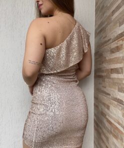 Vestido paetê babados - Imagem 11