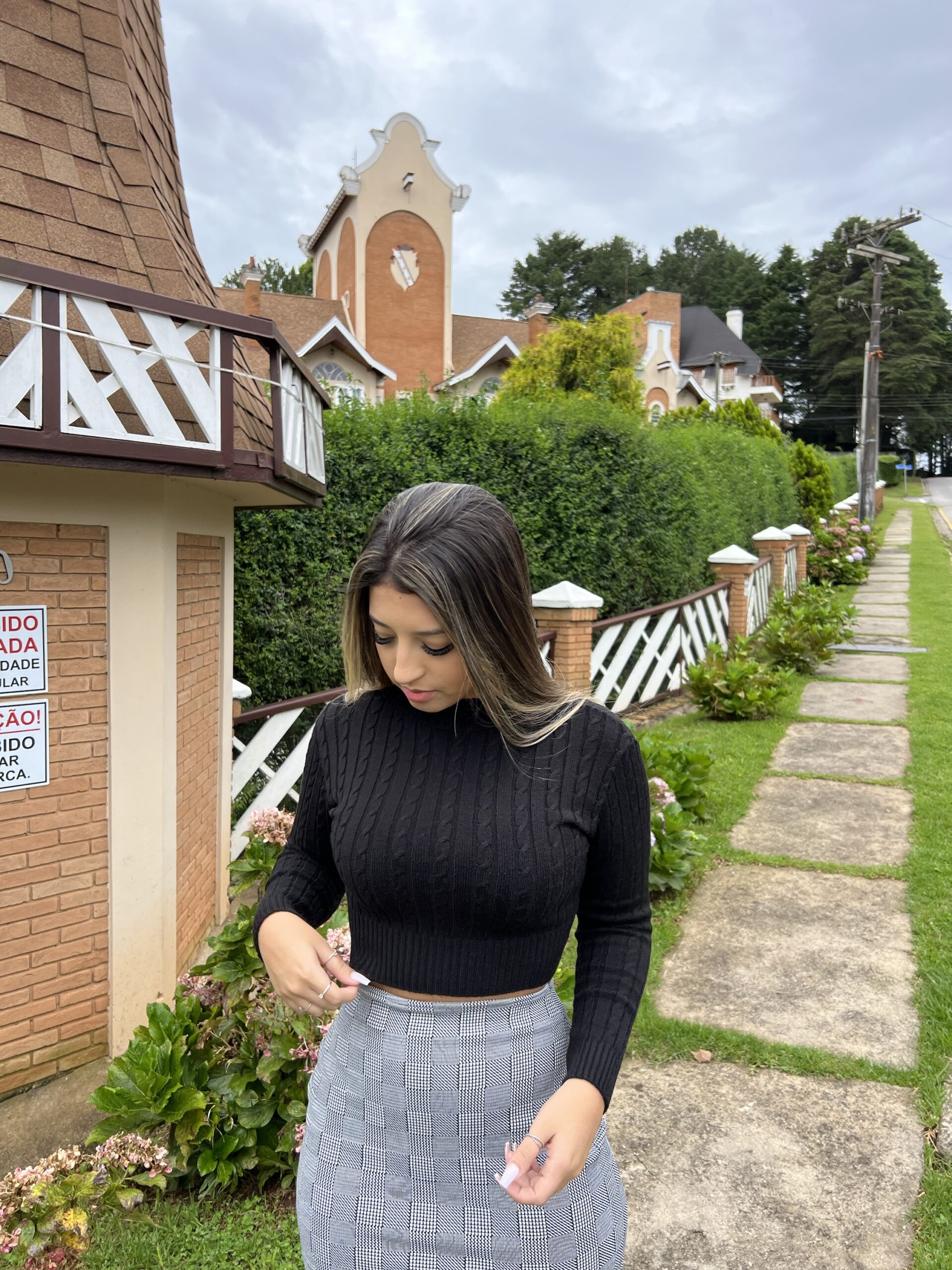 Cropped tricot manga longa - Imagem 7