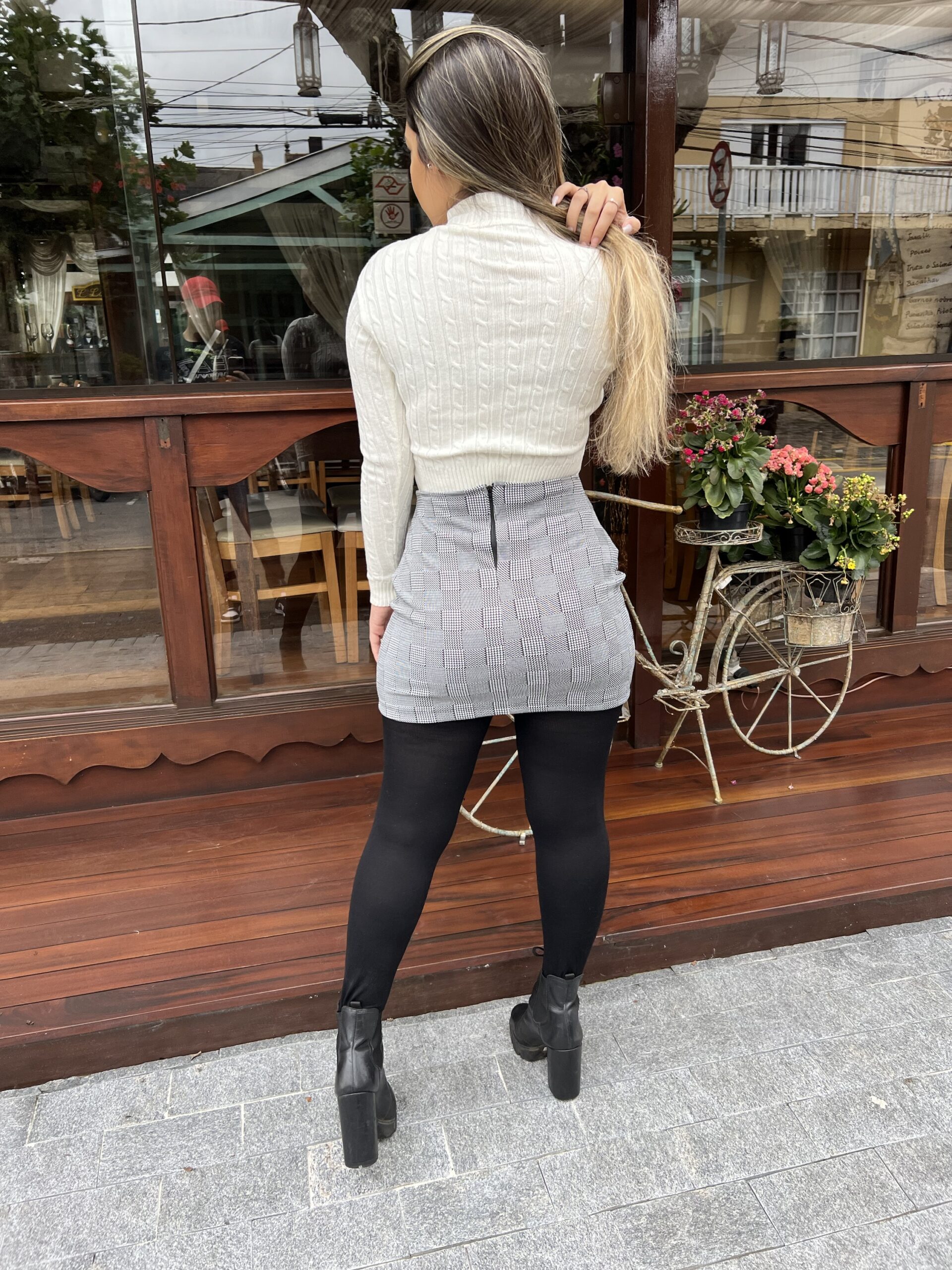 Cropped tricot manga longa - Imagem 11