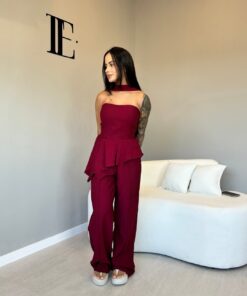 Alternative view of Conjunto Assimétrico Peplum